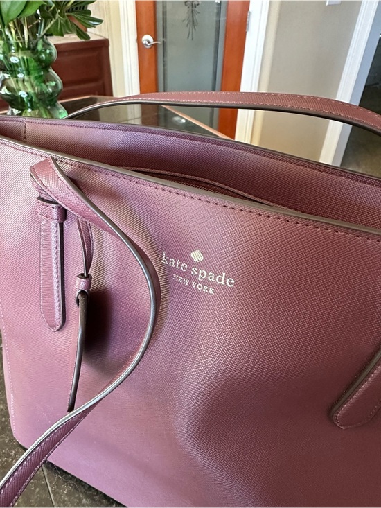 kate spade Handbags - kate spade New York Schuyler Medium Tote Bag in Cherrywood NWOT